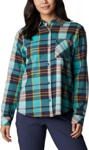 Женская рубашка Columbia Anytime Casual II Stretch Ls, Nocturnal Madras