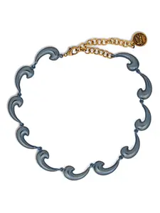 Колье с узором пейсли Etro, синий