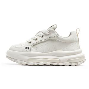 Нескользящие и износостойкие низкие повседневные туфли, увеличивающие рост, для мужчин NANJIREN, White