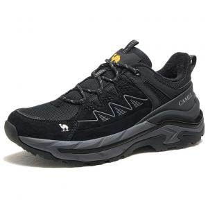 Низкие альпинистские ботинки для мужчин Slip Resistant Abrasion Resistant CAMEL, черный
