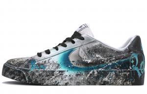 Nike Кроссовки Court Royale AC с нескользящей подошвой, легкие, унисекс, темно-голубые