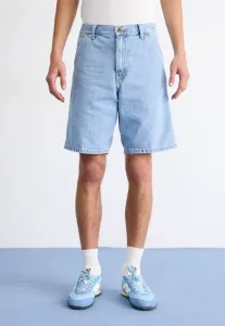 Джинсовые шорты с одной лямкой на колене Carhartt Wip, Blue Heavy Stone