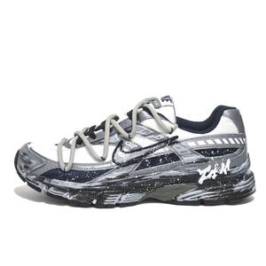 Nike Кроссовки для бега Unisex Premium Gray с амортизацией Initiator Cushioning, облегченные, низкие