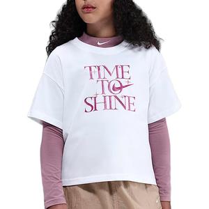 Детская футболка Nike, белый