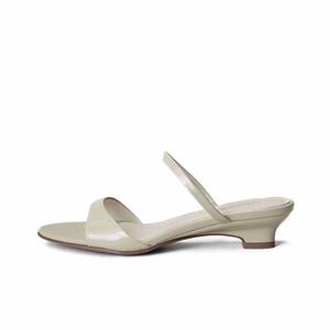 SHOEMAKER QUEEN Скользящие шлепанцы с устойчивой к истиранию подошвой TPR для женщин - Nude Gray, цвет Nude Gray