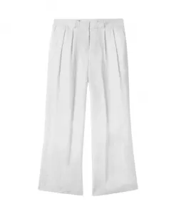 Ирландские льняные брюки Brooks Brothers, белый