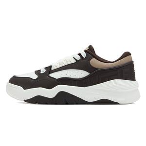 361° Кроссовки для скейтбординга Burning 5.0 с амортизацией, износостойкие, низкие, мужские, белые, коричневые