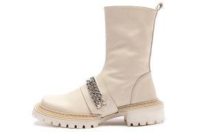 Ботильоны женские цвета экрю STOOSHE