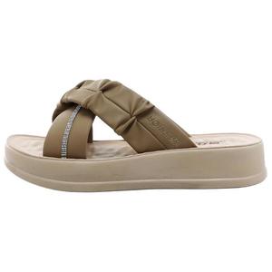 WARRIOR Скользоустойчивые износостойкие шлепанцы-слипоны женские - кофе, цвет Coffee