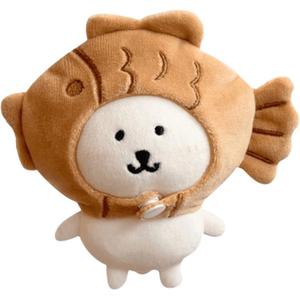 Плюшевый значок медвежонок с шуткой о дружбе BALITU