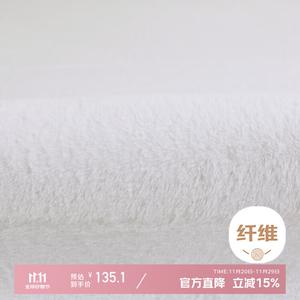 Xinglianxin Ковер 100х200 см для спальни/гостиной в новом стиле, моющийся, из искусственного кроличьего меха, короткий ворс, белый