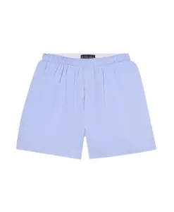 Хлопковые боксерские шорты в мелкую полоску Brooks Brothers, синий