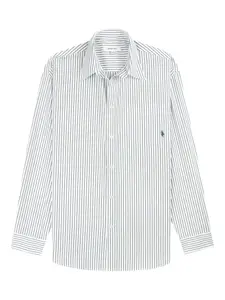 Хлопковая рубашка Sporty & Rich, зеленый