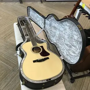 Eastman AC322CE с чехлом, корпус из цельного сапеле/дека из ситка-ель, гранд-авдиторио с вырезом и электроникой, натуральная