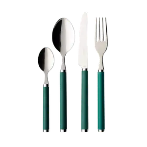 Играть! Набор столовых приборов 24 предмета Villeroy & Boch, зеленый