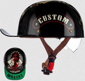 Шлем stdpcxz с принтом, черный