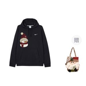 Nike Свитшот мужской черный, в комплекте подарочная сумка