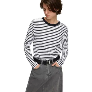 Лонгслив Selected Essential, белый