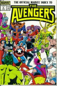 The Official Marvel Index to the Avengers #6 (Marvel Comics) (Marvel Comics)