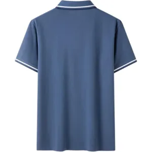 Timberland Футболка мужская EYO Blue Crew Neck Moderate Straight Fit