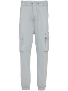 Balmain спортивные брюки карго с логотипом, серый