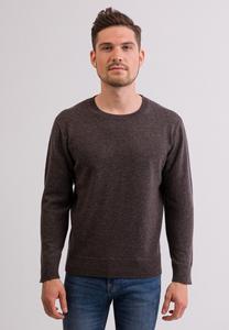 Свитер CASH-MERE, серо-коричневый меланжевый