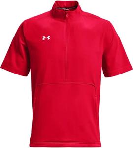 Футболка UA Motivate 2.0 Pullover: Black, Short Sleeve by Under Armour, Red