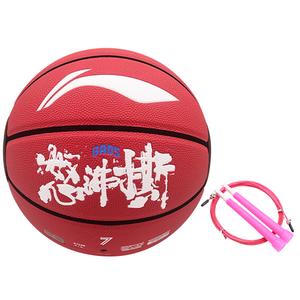 LINING Баскетбольный мяч Badfive PU красный размер 7 тренировочный unisex