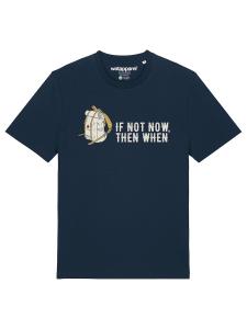 Рубашка Watapparel If Not Now Then When, темно-синий