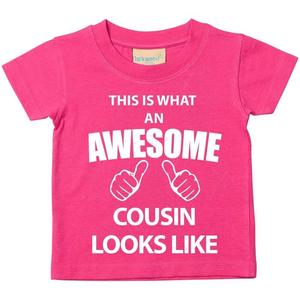 Вот как выглядит футболка с потрясающим кузеном 60 SECOND MAKEOVER, розовый