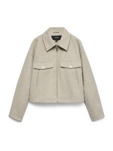 VERO MODA Межсезонная куртка 'VMFORTUNEFREJ' в крапчатом бежевом цвете