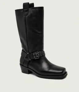 Кожаные сапоги ROXY 02 Liu Jo, черный