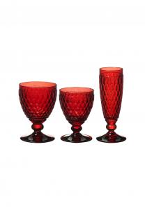 Бокалы для вина и шампанского Villeroy & Boch Boston Coloured, 12 штук, красный