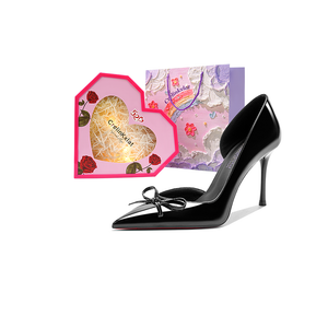 Тонкие каблуки на высоком каблуке для женщин Crelinkxlat, черный valentine розовый box