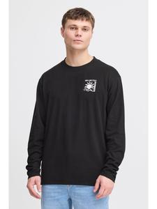 Лонгслив !SOLID, черный
