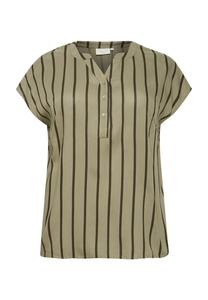 Блуза KCSIDA WING SL Kaffe Curve, зеленый