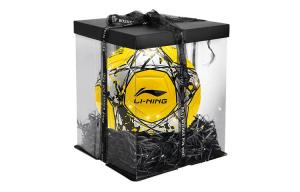 LINING Размер 5 футбольный мяч TPU бесшовный термосварной унисекс ярко-желтый