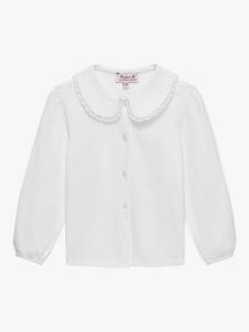Детский топ Evelyn Lace Jersey Trotters, White
