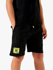 Детские шорты Evan Authentic Wash Angel & Rocket, Charcoal