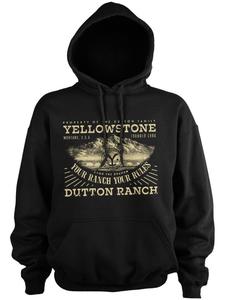 Толстовка с капюшоном Your Ranch Your Ranch Big Tall Hoodie черного цвета yellowstone