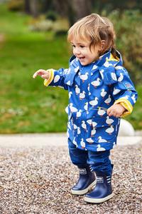 Водонепроницаемая куртка Jojo Maman Bébé, синий