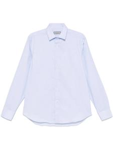 Рубашка в полоску Canali, синий