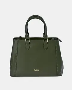 Сумка Carryall выполненная из кожи наппа El Caballo, темно-зеленый