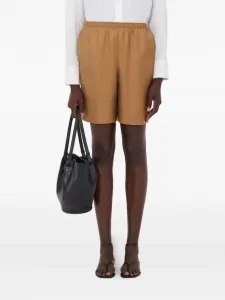 Шорты Zinia с эластичным поясом Loulou De Saison, коричневый