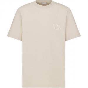 Футболка Charm Relaxed Fit DIOR, бежевый