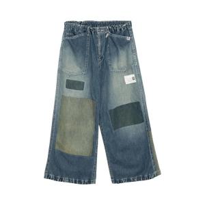 Джинсы Maison Mihara Yasuhiro Patchwork Jeans, Indigo