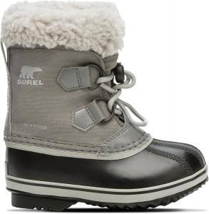 Детские зимние непромокаемые сапоги Sorel Yoot Pac из нейлона, Quarry/Dove
