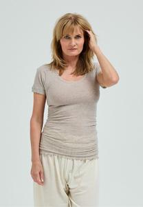 Футболка Seamless Basic ROSEANNA, Desert Melange/Grey