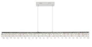 Светодиодная подвесная лампа Näve, 8x120 см, хромированный