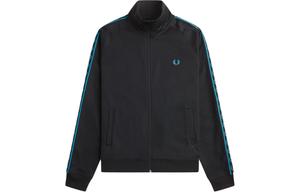 FRED PERRY Детская куртка с вышитым логотипом, Black
